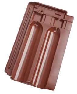 Керамическая черепица Koramic Tradi 12 Noble clinker red