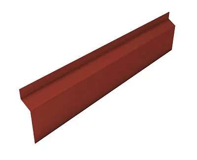 Планка Вака, 2400х80 мм, Красный, алюминий, ФЭЗ