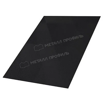 Лист плоский VikingMP® E, 0,5мм, Чёрный, Ral 9005 МеталлПрофиль