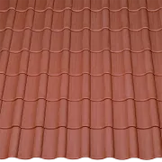 Керамическая черепица Braas Агат 12V, Kupferrot
