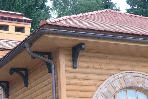 Керамическая черепица Braas Опал, цвет Медный, изобр. 5