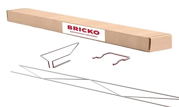 Комплект №1 SK-V для вертикального типа кладки, проём шириной 55-70 см. Bricko, изобр. 1