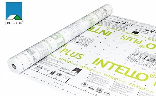 INTELLO PLUS пароизоляционная мембрана (1,5 м х 50 м), Pro clima, изобр. 1