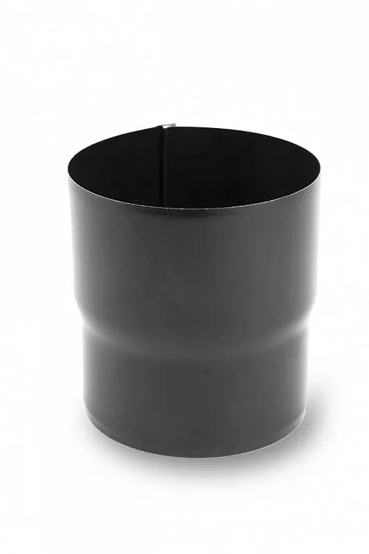 Муфта трубы 90мм STAL, 152(130)/90 мм, цвет Графит, Galeco, изобр. 1