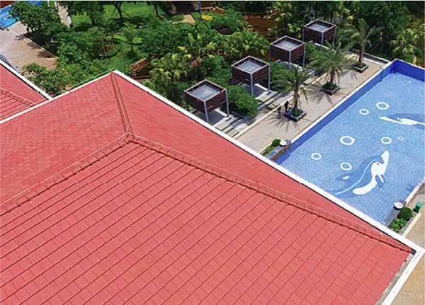 Керамическая черепица Flat Медный, Rongguan, изобр. 2