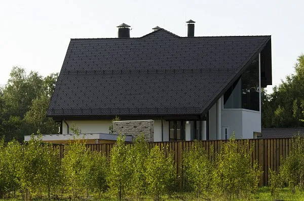 Керамическая черепица Braas Опал, цвет Темно-коричневый, изобр. 3