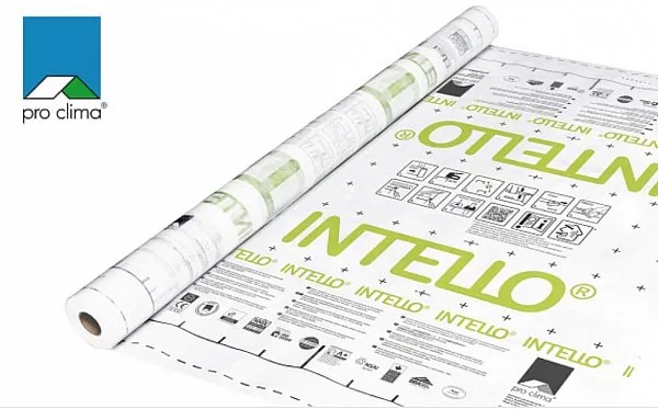 INTELLO пароизоляционная мембрана (1,5 м х 20 м), Pro clima, изобр. 1