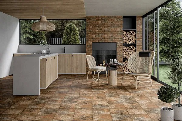 Плитка фасадная гладкая 245x66x7,5мм, Arteon Brown, Paradyz, изобр. 3