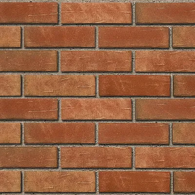 Клинкерная облицовочная плитка AARHUS Красно-пёстрый (Rot- bunt) 240x14x71 мм, Röben