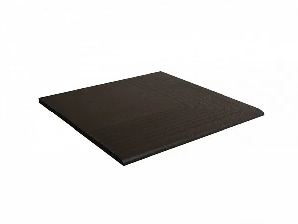 Ступень плоская угловая 300x300x11мм, Natural Brown Duro, Paradyz, изобр. 1