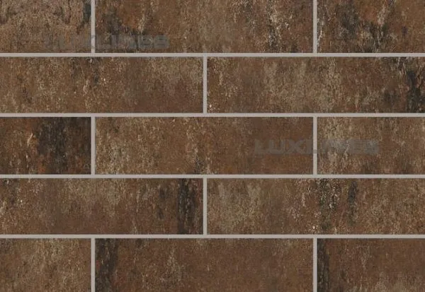 Плитка фасадная гладкая 245x66x7,5мм, Arteon Brown, Paradyz, изобр. 1