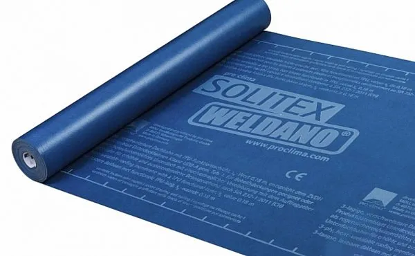 SOLITEX WELDANO ветровлагозащитная мембрана (1,5 м х 50 м), Pro clima, изобр. 1