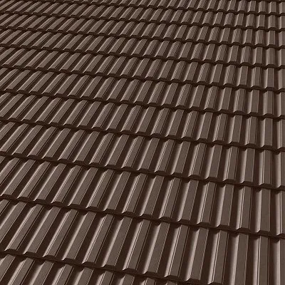 Керамическая черепица Technica 10, Chocolate, Tejas Borja