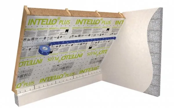 INTELLO PLUS пароизоляционная мембрана (1,5 м х 50 м), Pro clima, изобр. 2