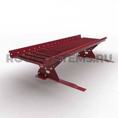 Мостик кровельный Prestige ZN 360, Для композитной кровли и сланца, 1,2м., Ral 3005, Красное Вино, Roofsystems