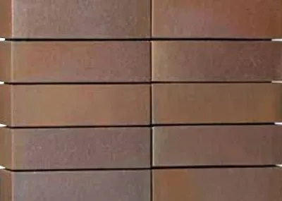 Облицовочный кирпич ACCUM Сине-коричневый (blau- braun) гладкая (glatt), 240х115х71 мм, Röben