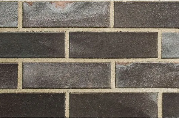 Облицовочный клинкерный кирпич, DF 240x115x71 мм, Föhr Lava-Kohlebrand (7403), ABC Klinkergruppe Brick, изобр. 1