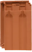 Керамическая черепица Erlus Grossfalzziegel XXL, Натуральный красный