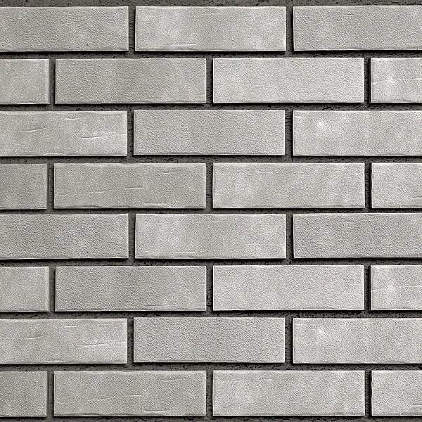 Облицовочный кирпич AARHUS Бело-серый (weißgrau) фактурная, 210x100x50 мм, Röben, изобр. 1