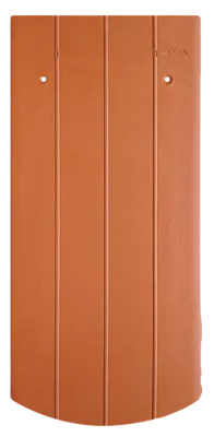 Керамическая черепица Creaton Biber Profil+ Sachsischer 18x38x1,4, Натуральный красный
