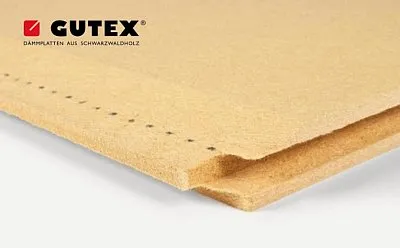 Ветровлагозащитная изоляционная плита, 2480x728x22 мм, GUTEX Multiplex-top
