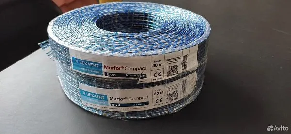 Закладной каркас рулонный, Murfor 70мм. 30м., Бельгия, изобр. 1