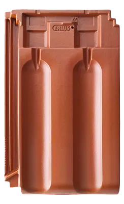 Керамическая черепица Erlus Grossfalzziegel XXL, Медно-коричневый