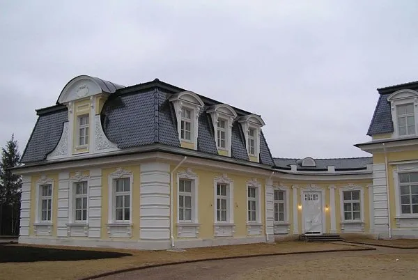 Керамическая черепица Braas Опал, цвет Черный кристалл, изобр. 4