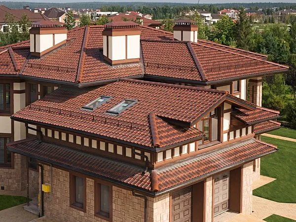 Керамическая черепица Erlus E58S, Рустик, изобр. 3