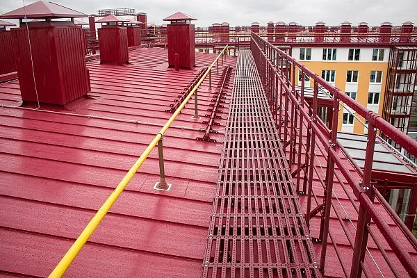 Ступенька кровельная Prestige ZN 330, Master Фальц, 0,6м., Ral 8017, Коричневый, Roofsystems, изобр. 4