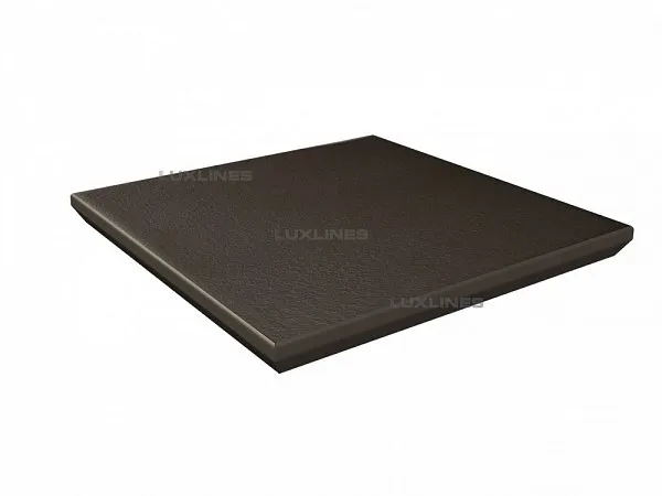 Ступень Капинос угловая 300x300x11мм, Natural Brown Duro, Paradyz, изобр. 1