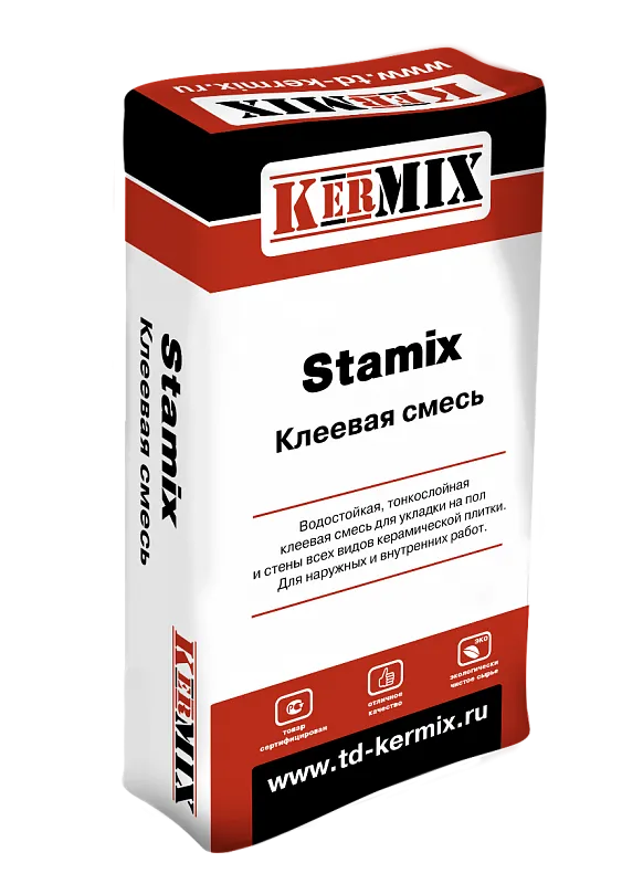 Клей для керамической плитки Stamix 1130, Kermix, изобр. 1