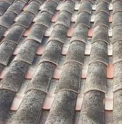 Керамическая черепица La Escandella Curved 50, Lucentum klinker