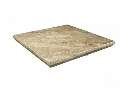 Ступень Капинос угловая 300x300x11мм, Mattone Pietra Beige, Paradyz