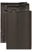 Керамическая черепица Erlus E58SL, Антрацит