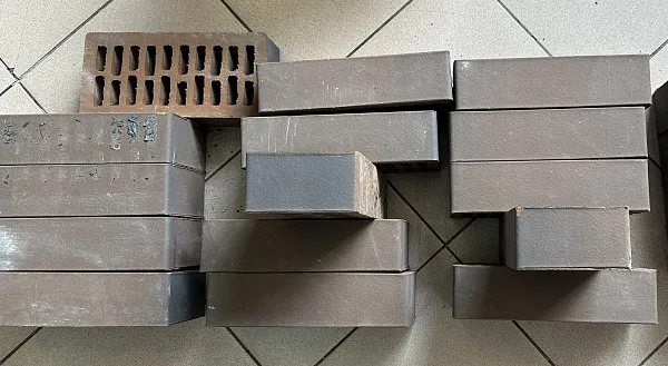 Лицевой керамический кирпич пустотелый, Steel Premium, NF (Серо-коричневый), уценка, Красная гвардия, изобр. 2
