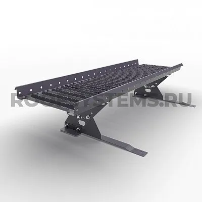 Мостик кровельный Prestige ZN 360, Для композитной кровли и сланца, 1,2м., Ral 7024, Графит, Roofsystems