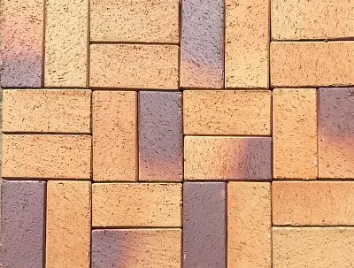 Тротуарная клинкерная брусчатка, Herbstlaub-geflammt 200x100x45 мм, ABC Klinkergruppe