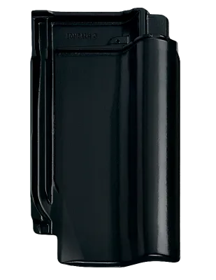 Керамическая черепица Tondach Samba 11, Черный антрацит