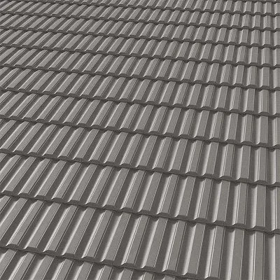 Керамическая черепица Technica 10, Mid grey, Tejas Borja