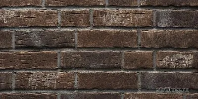 Клинкерная облицовочная плитка, 300×71×14 мм, 377 Platinbraun, Stroeher