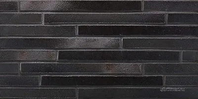 Клинкерная облицовочная плитка, 490×40×14 мм, 456 schwarz-blau, Stroeher