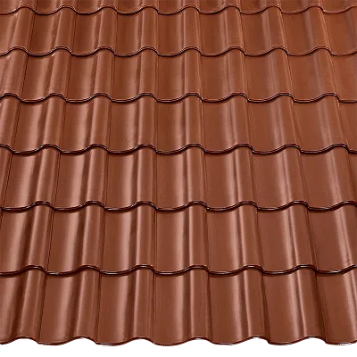 Керамическая черепица Braas Агат 12V, Kastanie