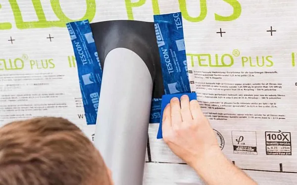TESCON VANA клейкая лента (6 см x 30 м), Pro clima, изобр. 4